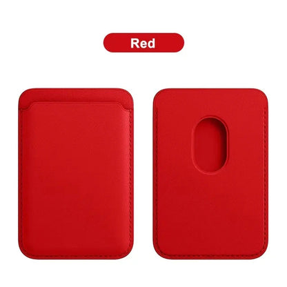 Шкіряний чохол-гаманець для iPhone 15 Pro Max Magsafe Wallet Leather Compatible For iPhone 14 13 12 Holder Card with MagSafe Magnet