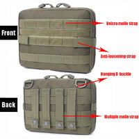 Molle Pouch Bag Medical EMT Tactical Outdoor Emergency Pack Camping Hunting Accessories Utility Multi-tool Kit EDC Bag
