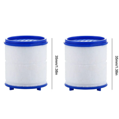40-2PCS Faucet Water Filter Soften Hard Water Shower Head Bath Filtration Purifier Element Remove Chlorine Heavy Metals Filtered