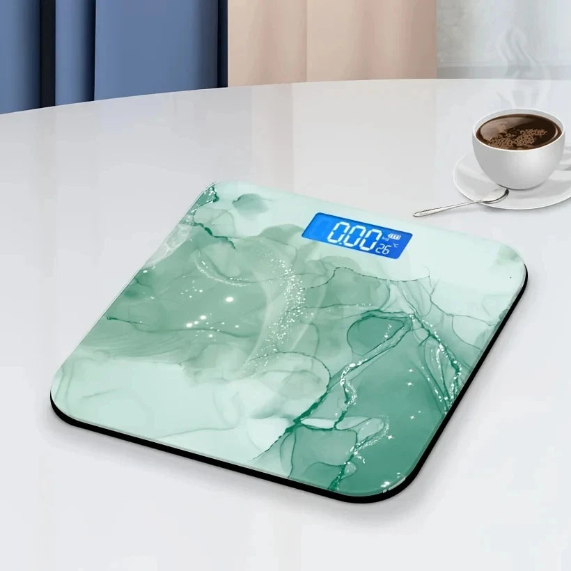 Usb Accurate Smart Electronic Scale, New Three-Dimensional Lcd Display With Accurate Sensing, Temperature Sensing Weight Scale