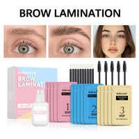 Brow Lamination Kit At Home DIY Eyebrow Lamination Kit Professional Eye Brow Perm Kit Instant DIY Eyebrow Lift Kit for Fuller