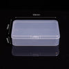 Mini Boxes Rectangle Plastic Storage Box Practical Frosted Translucent Toolbox Bead Jewelry Case Display Organizer Container