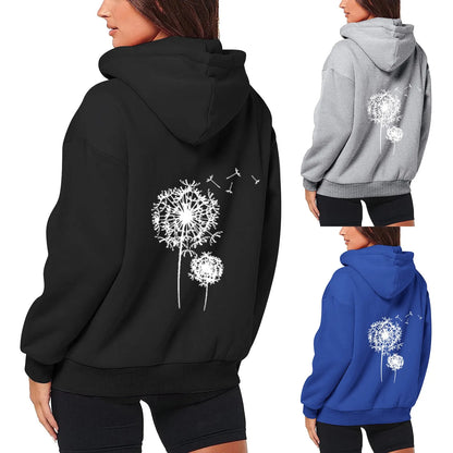 Womens Oversized Zip Up Letter Print Drawstring Hoodies Sweatshirts Clothes With Pockets Teen Girl Bluza Damska Hooded