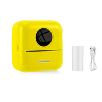 Mini portable thermal printer wireless printer with bluetooth compatible with android and ios