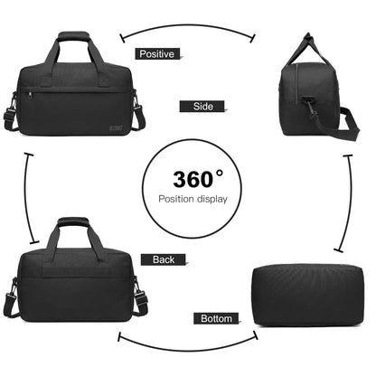 Kono Cabin Bag 40x20x25 for Ryanair Underseat Carry On Hand Luggage Bag Travel Duffel 20L