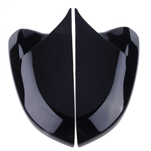 Fit For HONDA Civic 10th 2016 2017 2018 2019 Rearview Mirror Caps Horn Shape ABS Side Wing Mirror Cover Car Accessories