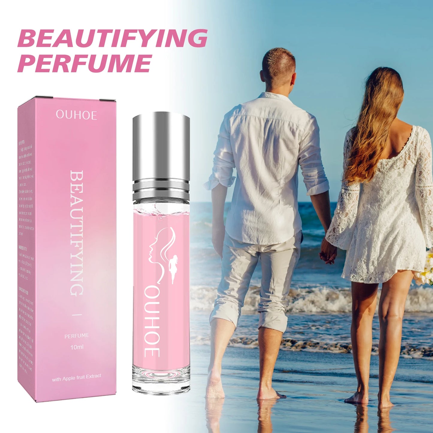 Beautifying Perfume Fresh Elegant or Dating Romantic Rose Flower Jasmine Flower Vanilla Extract Apple Fruity Scent Mild Perfume
