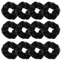 12 Pack Velvet Hair Scrunchies Scrunchy Hair Ties Elastic Hair Bands Ropes Scrunchie for Women or Girls Hair Accessorie 12 Color