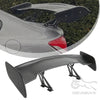 Universal 116CM  ABS Wing Car Tuning Accessories Tail Exterior Trim GT Style Spoiler Black Matte Black Look For 99% Sedan Common
