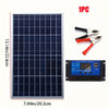 1PC 12V high-efficiency solar panel polycrystalline silicon portable generator for small battery Outdoor Lighting Accessories