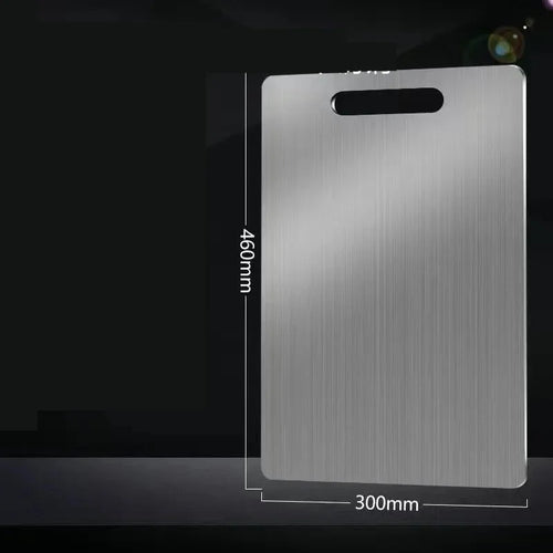 Stainless Steel Thickened Cutting Board Antibacterial Mildew-proof Kneading Dough Board Kitchen Fruit vegetable Cutting Board