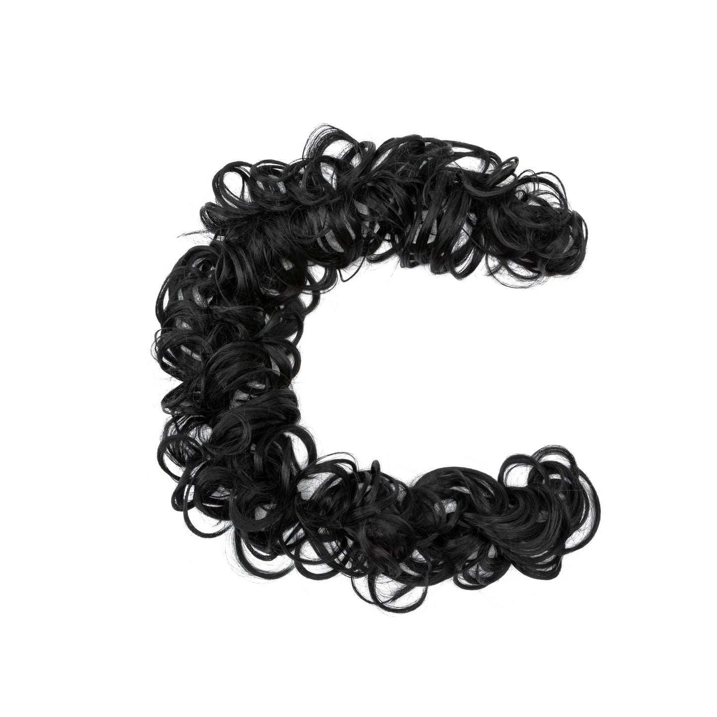 Long Messy Bun Hair Piece Curly Hair Extensions Hair Scrunchies Tousled Updo Hair Bun Hair Pieces Soft For Women Brown Black