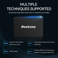 Bestoss SSD Internal 2.5 inch Sata 120GB 240GB 480GB Hard Disk 128GB 256GB 512GB SSD Hard Drive For Laptop Notebook PC