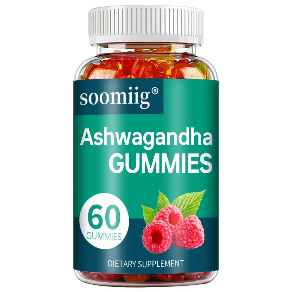 Ashwagandha Gummies - Improve sleep, support immunity, relax mood, relieve anxiety and stress