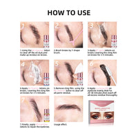 Semi-permanent Brow or Lash Lift And Tint Kit Professional Brow Lamination Eyelash Lifting Perming Lashes Home Use Dye Brow Tool