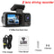 2 Lens Dash cam / With 64G TF Card