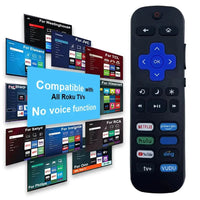 Universal Remote Control for Roku Series TV NETFLIX HD XD XS Streaming Player with Vudu Pandora Youtube Keys Infrared Controller EzBuyCo