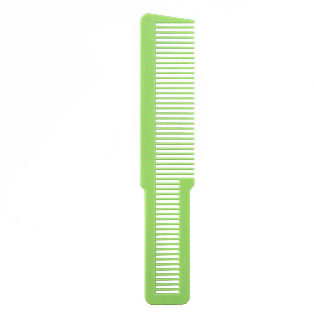 Hairdressing Carbon Fiber Anti-static Comb Wide Tooth Haircut Hair Trimmer Comb Hair Brushes Girls Ponytail Comb