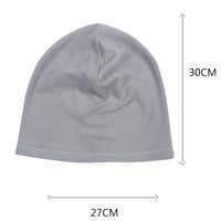 Winter Warm Running Skiing Cycling Skull Cap Helmet Liner Thermal Fleece Beanie Hat Windproof Hat Skullies for Men Women