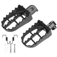 Aluminium Footpegs Pedals Motorcycle PW50 PW80 TW200 XR50R CRF50 CRF70 CRF80 CRF100F Dirt Bike Foot Pegs For Pit Dirt Motor Bike