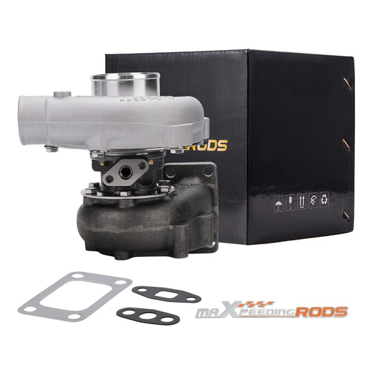Universal Turbo Turbocharger For T3 T4 T04E A/R .50 Turbine A/R .57 Oil Cooling
