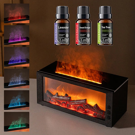 Bedroom Desktop Simulation Electric Fireplaces Home Home Decoration Ornaments with Atmosphere Light Creative Office Decorations