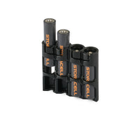 Slim Line AAA 4 Pack (Tuxedo Black) Storacell