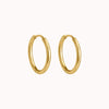 Small Classic Clicker Hoop Earrings Caris Jewelry