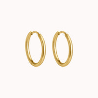 Small Classic Clicker Hoop Earrings Caris Jewelry