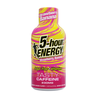 Strawberry Banana Flavor Extra Strength 5-hour ENERGY Shots 5-hour Energy