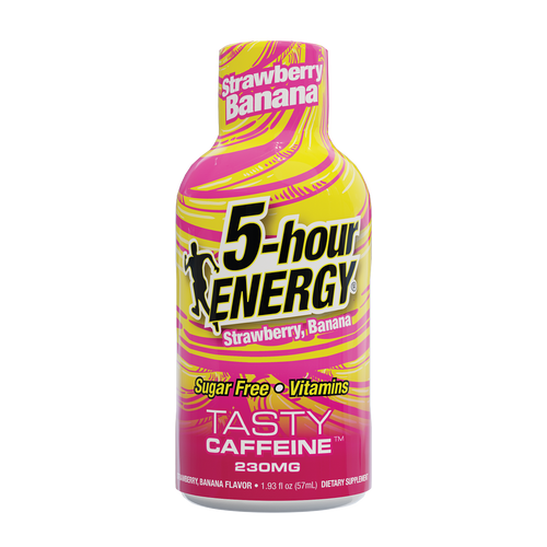 Strawberry Banana Flavor Extra Strength 5-hour ENERGY Shots 5-hour Energy