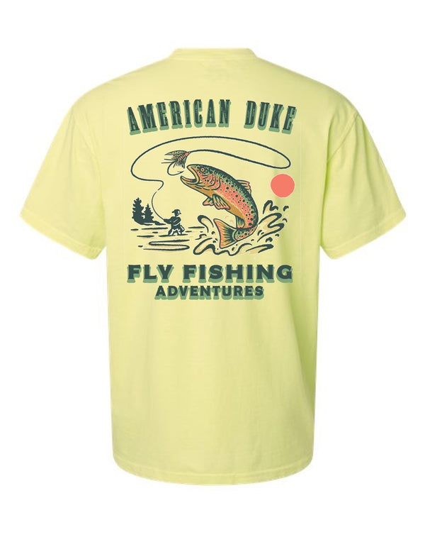 Fly Fishing Adventures T-Shirt American Duke Apparel Company