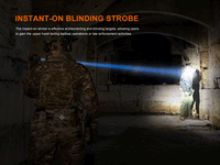 Fenix TK30R Tactical White Laser Rechargeable Flashlight Fenix Store