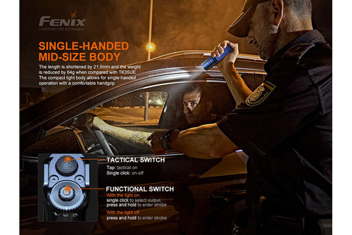 Fenix TK35UE V2.0 Flashlight - 5000 Lumens Fenix Store