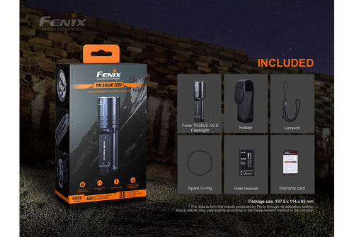 Fenix TK35UE V2.0 Flashlight - 5000 Lumens Fenix Store