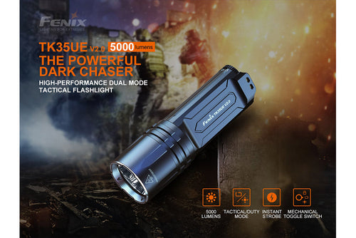 Fenix TK35UE V2.0 Flashlight - 5000 Lumens Fenix Store