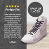 Grey Flat Elastic Stretch Shoe Laces The Original Stretchlace