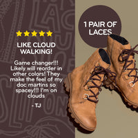 Dark Brown Round Elastic Stretch Shoe Laces The Original Stretchlace