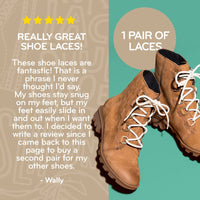 Ivory Round Elastic Stretch Shoe Laces