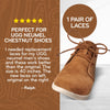 Light Brown Round Elastic Stretch Shoe Laces The Original Stretchlace