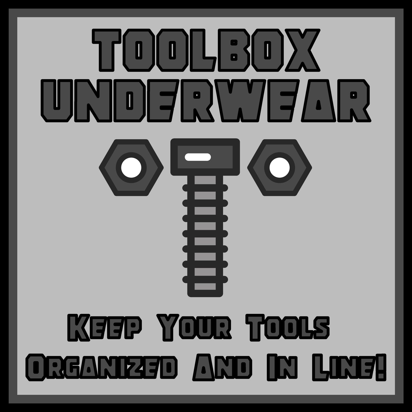 American Duke Apparel Company Toolbox Underwear - The Nuts & Bolts Briefs