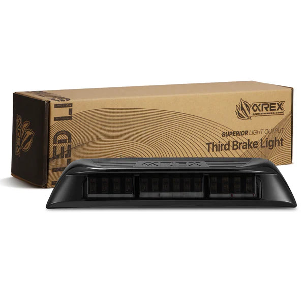 AlphaRex 16-23 Toyota Tacoma NOVA-Series Prismatic LED Third Brake Light Alpha-Black OffRoadUSA.com