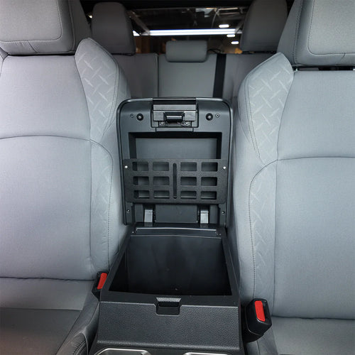 Cali Raised LED 2024+ Toyota Tacoma Interior Center Console Molle Panel OffRoadUSA.com