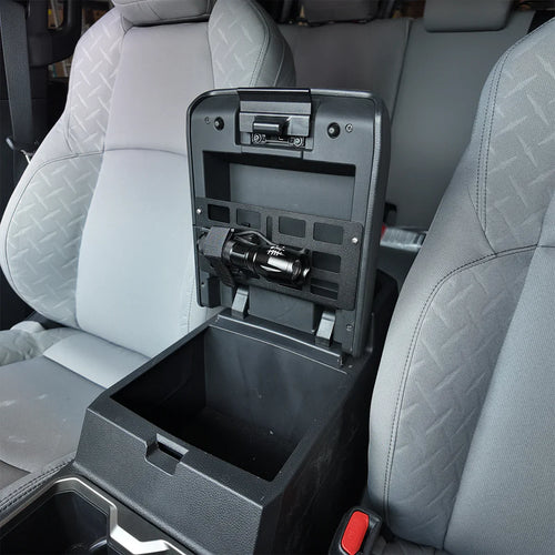 Cali Raised LED 2024+ Toyota Tacoma Interior Center Console Molle Panel OffRoadUSA.com