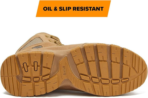 MAG STORM 8" Desert Military Tactical Boot SZ WP Magnum Boots