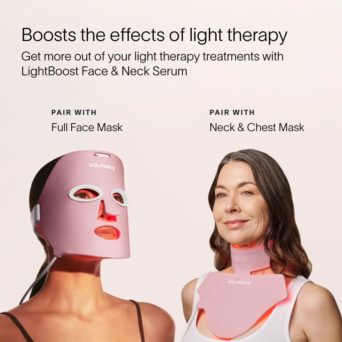 Solawave Solawave Light Therapy Boosting Face & Neck Serum