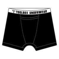 American Duke Apparel Company Toolbox Underwear - The Classic Solid Briefs - Black