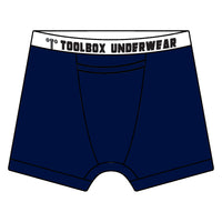 American Duke Apparel Company Toolbox Underwear - The Classic Solid Briefs - Navy