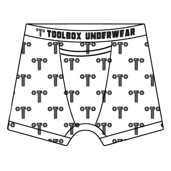 American Duke Apparel Company Toolbox Underwear - The Nuts & Bolts Briefs