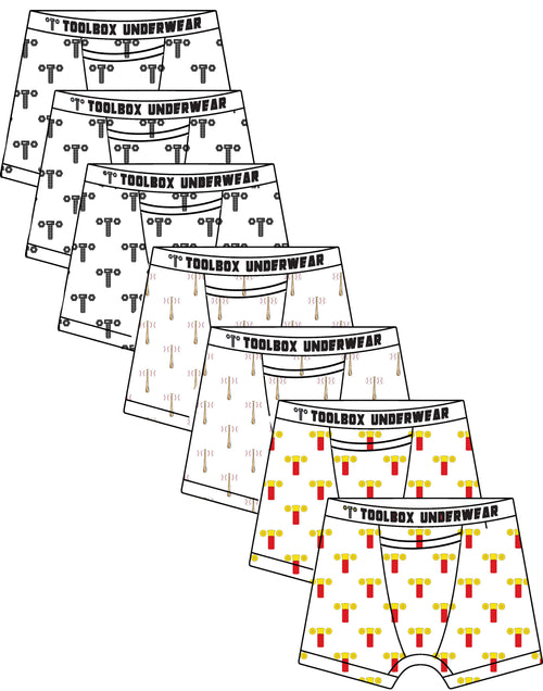 American Duke Apparel Company Toolbox Underwear - Patterns - Weeklong Pack
